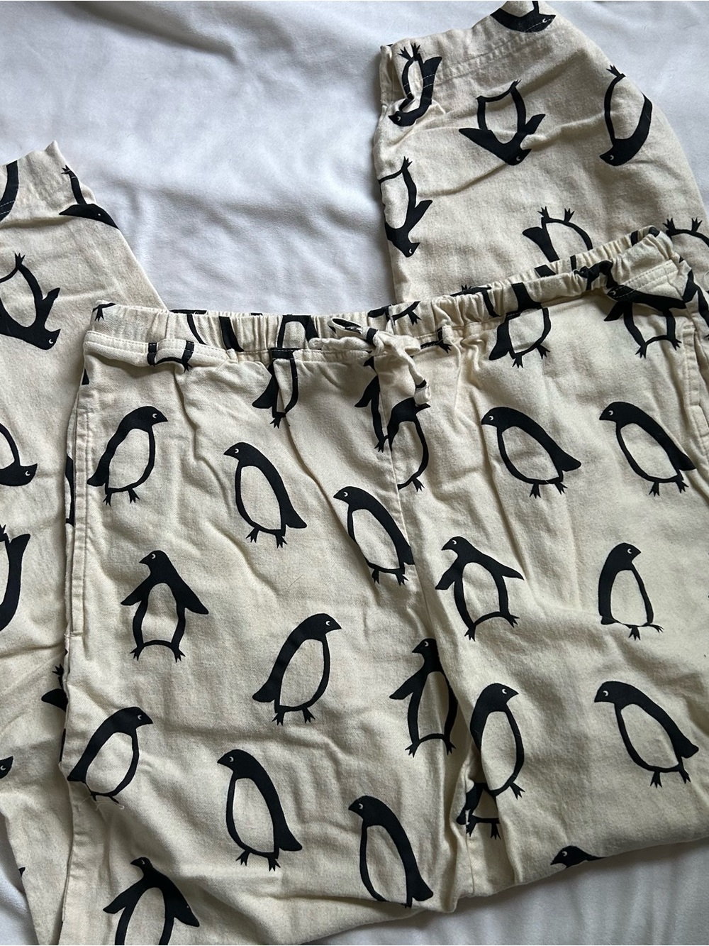 Hannah Anderson Penguin Holiday Flannel Pajama Pants